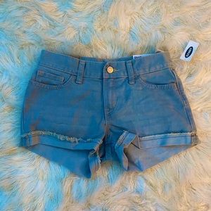 Old Navy girls light wash shorts size 12